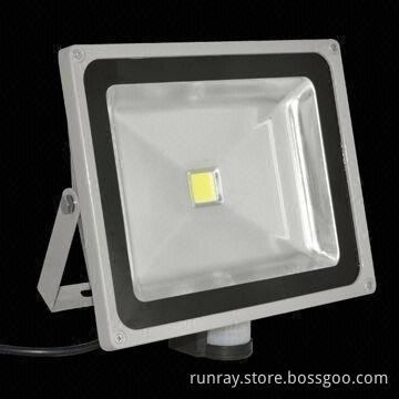 Motion Sensor LED Flood Light Bulb, 100lm/W Lumen